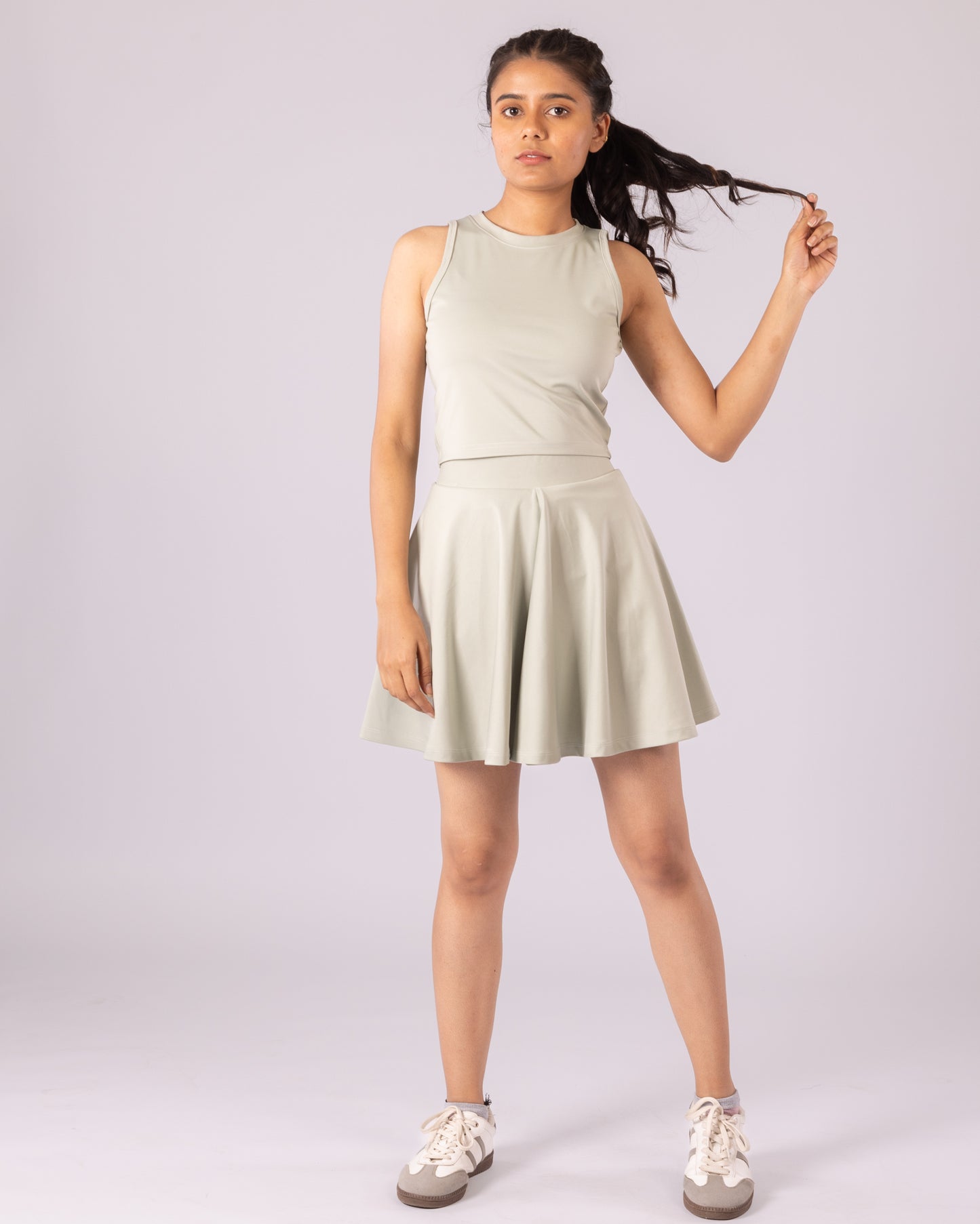 The Veronica Tennis skirt-Sage green The Veronica Tennis skirt-Sage green