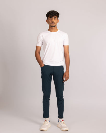 The Harvey slim fit super saver pack of 3 joggers- Black, beige, navy blue