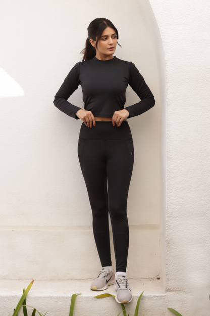 The Georgina jeggings-Black