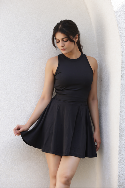 The Blair top pack of 2 - Black, Sage green