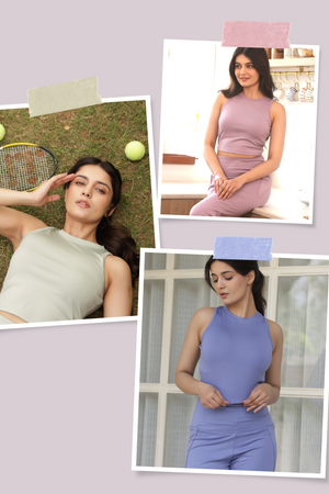 The Blair Super saver pack of 3 - lavender,powderblue,sage green